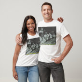 DONALD DENNIS & PETER TOSHメンズベーシックTシャツ Tシャツ (ユニセックス)
