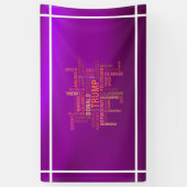 Donald j Trump 2016候補者バナ大統領のー 横断幕 (縦)