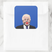 Donald J. Trump with gag – 独自の文字を追加 スクエアシール (バッグ)
