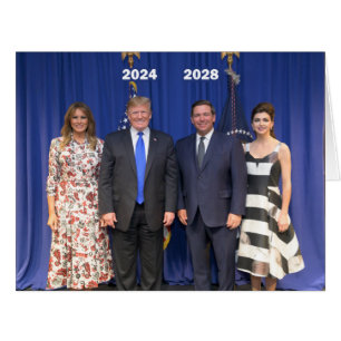 Donald & Melania 2024、Ron & Casey 2028