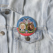 Donald TrumpとYour Photo - Gag Gift 缶バッジ (インサイチュ)