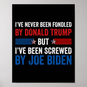 Donald Trumpに愛想を得たことがないが、Joeバイデン氏2 ポスター