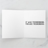 DONALD TRUMPキスグリーティングカード カード (内部)