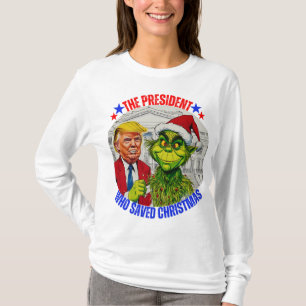 DONALD TRUMP – クリスマスを過ごす救議長 Tシャツ