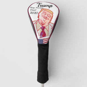 Donald Trump - 2020 - Keep America Great! ゴルフヘッドカバー