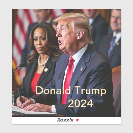 Donald Trump 2024 シール (シート)