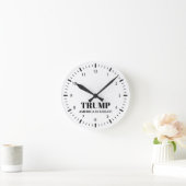 Donald Trump 2024 Election America Is Great ラウンド壁時計 (ホーム)