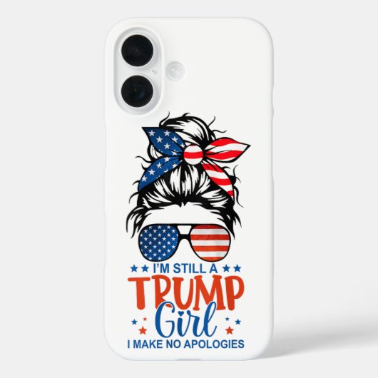Donald Trump 2024 Election Gifts Girls Women Case-Mate iPhoneケース (裏面)