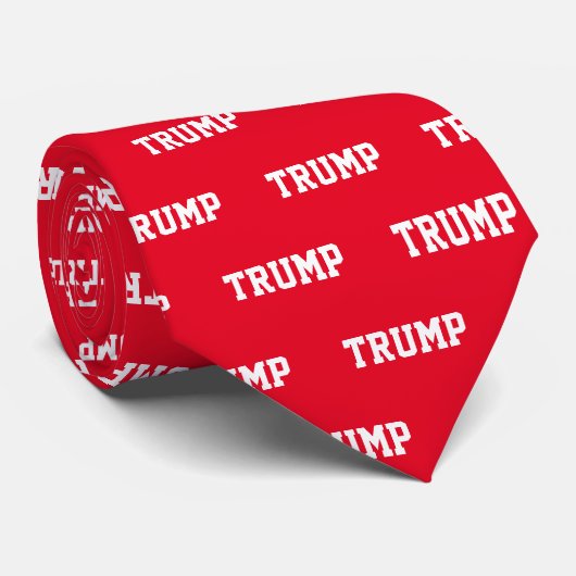 Donald Trump 2024 election republican support red ネクタイ (ロール)