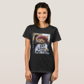 Donald Trump 2025猫生問題 Tシャツ (正面フル)