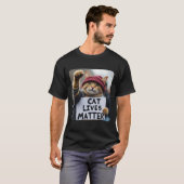Donald Trump 2025猫生問題 Tシャツ (正面フル)