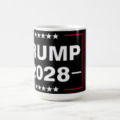 Donald Trump 2028 President コーヒーマグカップ (中央)