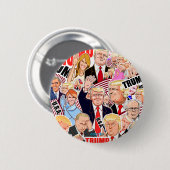 Donald Trump.45th President of the U.S.A. 缶バッジ (正面&裏面)