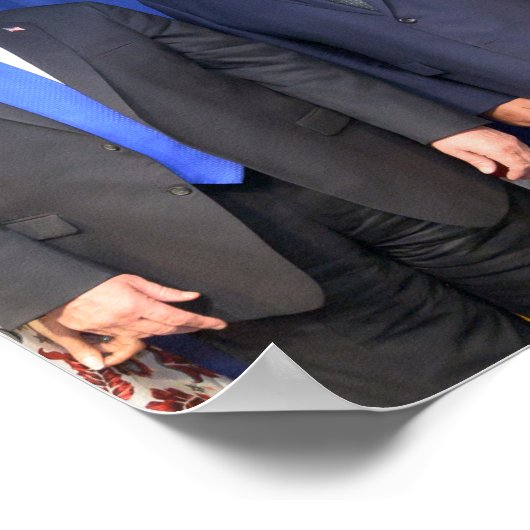 Donald Trump And Ron Desantis ポスター (角)