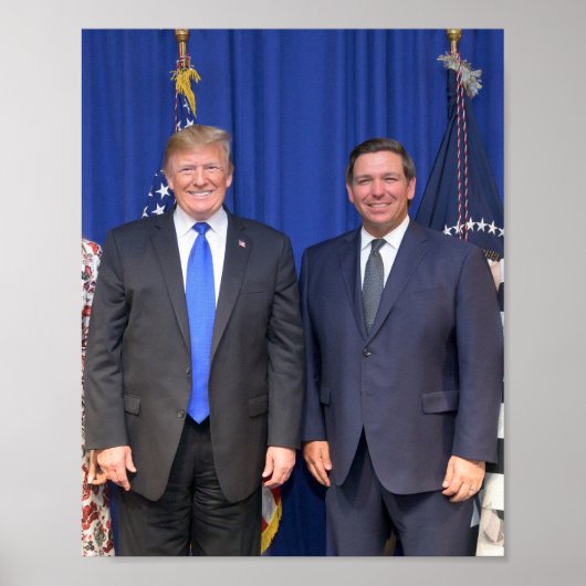 Donald Trump And Ron Desantis ポスター (正面)