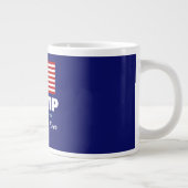 DONALD TRUMP BEST PRESIDENT EVER  ジャンボコーヒーマグカップ (右)