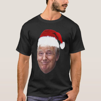 Donald Trump Christmas Funny MAGA santa hat 624png Tシャツ