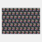 Donald Trump Christmas | I'll Be Home for Xmas ラッピングペーパーシート (正面)