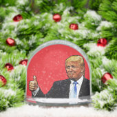 DONALD TRUMP CHRISTMAS SNOW GLOBE (クリスマス)