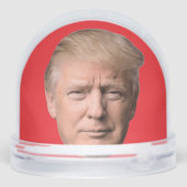 DONALD TRUMP CHRISTMAS SNOW GLOBE (裏面)