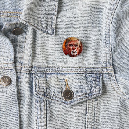 donald trump clown  缶バッジ (インサイチュ)