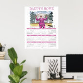 Donald Trump Daddy's Home 2025カレンダー ポスター (ホームオフィス)