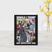 Donald Trump Era公式2024公式Donald Tru カード (黄色い花)