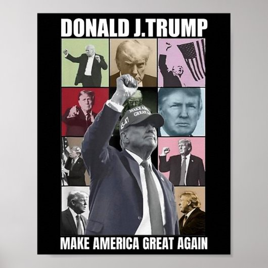 Donald Trump Era公式2024公式Donald Tru ポスター (正面)