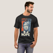 Donald Trump - Hope Nope – 社長 Tシャツ (正面フル)
