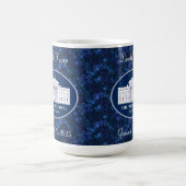 Donald Trump Inauguration Day & White House コーヒーマグカップ (中央)