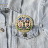 Donald Trump JD Vance副社長Vice Photo金ゴールド 缶バッジ (インサイチュ)