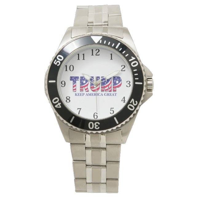 Donald Trump Keep America Great  Gift Watch 腕時計 (正面)
