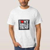 Donald Trump Men's T-Shirt Tシャツ (正面)