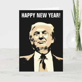 DONALD TRUMP NEW YEAR GREETING CARD 2026 シーズンカード