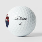 DONALD TRUMP PATRIOTIC GOLF BALLS FOR DAD ゴルフボール (ロゴ)