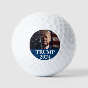Donald Trump Photo - President Golf Ball ゴルフボール