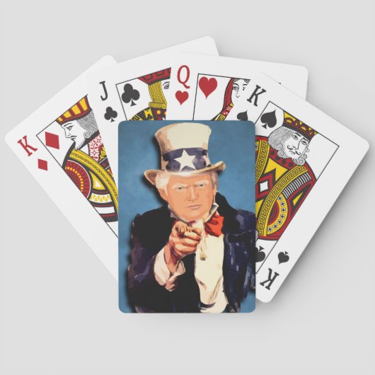 DONALD TRUMP PLAYING CARDS トランプ (裏面)