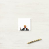 DONALD TRUMP POST IT NOTES ポストイット (デスク上)