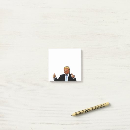DONALD TRUMP POST IT NOTES ポストイット (デスク上)