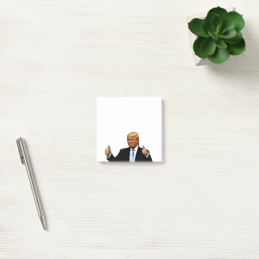 DONALD TRUMP POST IT NOTES ポストイット (オフィス)