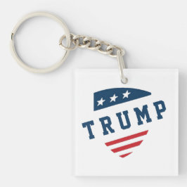 Donald Trump president make America great again キーホルダー