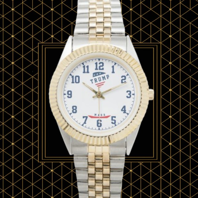 Donald Trump president make America great again 腕時計 (クリエイターアップロード済み)