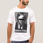 Donald Trump Redacted Tシャツ (正面)