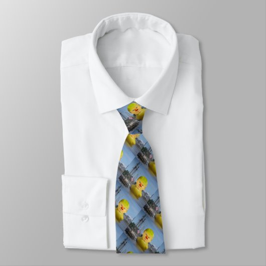 Donald Trump Rubber Yellow Duck Necktie ネクタイ (タイ)