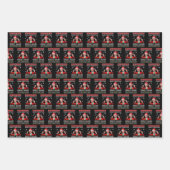 Donald Trump Santa hat Make Christmas Great Again ラッピングペーパーシート (正面)