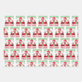 Donald Trump Santa Hat Make Christmas Great Again ラッピングペーパーシート (正面)