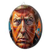 Donald Trump Target Artwork – Bold Political Art P ダーツボード (正面右)