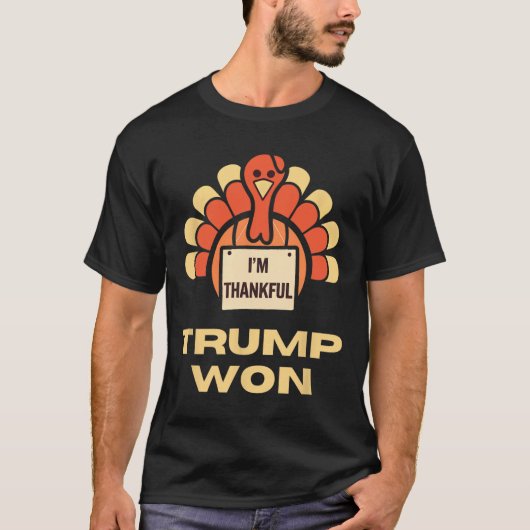 Donald Trump Thanksgiving Shirt I'm Thanks Donal Tシャツ (正面)