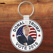 Donald Trump US Flag キーホルダー (正面)