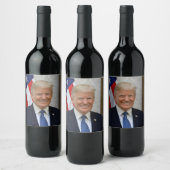 Donald Trump US President White House MAGA 2024  ワインラベル (ボトル)